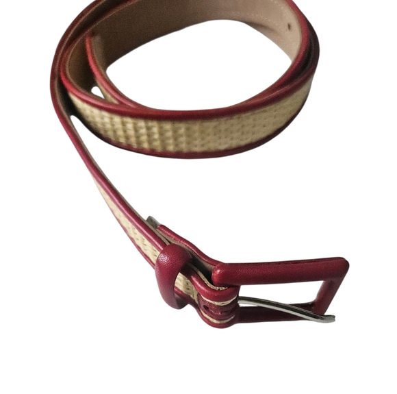 Talbots Genuine Leather Belt Women M - Picture 2 of 4